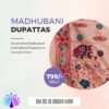 House of Kara Urban Pattern Madhubani Dupatta