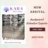 Black and White Kalamkari Dupatta