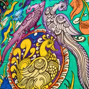 Multicolor Kalamkari Dupatta